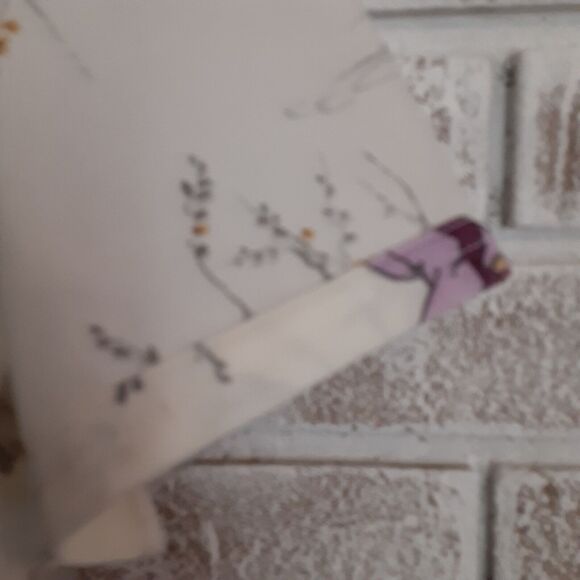 Vintage Rare Asian Blouse &button Up Duo Versatile Unique - Picture 3 of 12